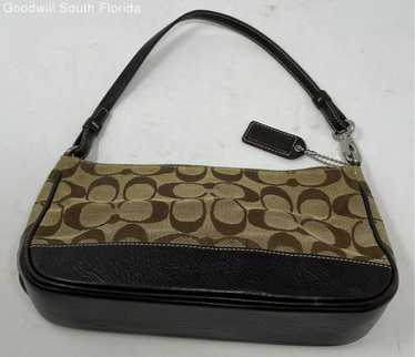 Coach Womens 06094 Brown Monogram Canvas Leather … - image 1