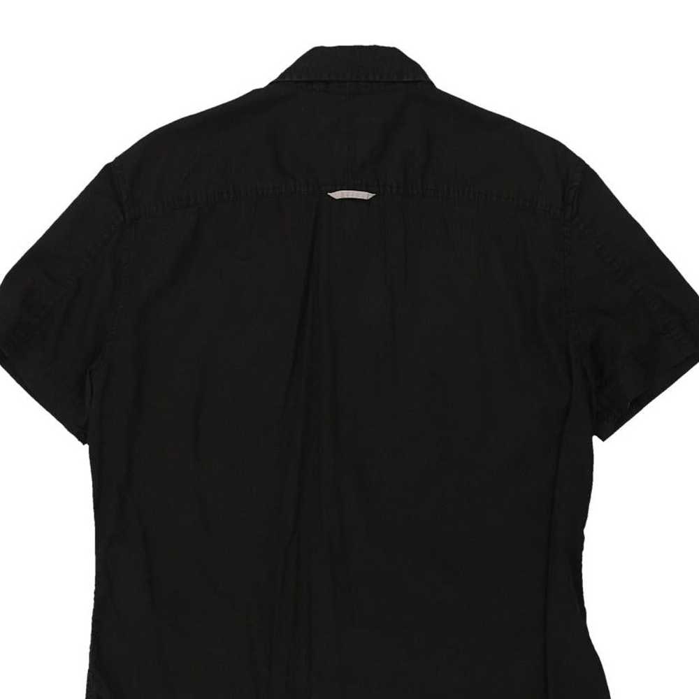 Armani Exchange Short Sleeve Shirt - Medium Black… - image 8