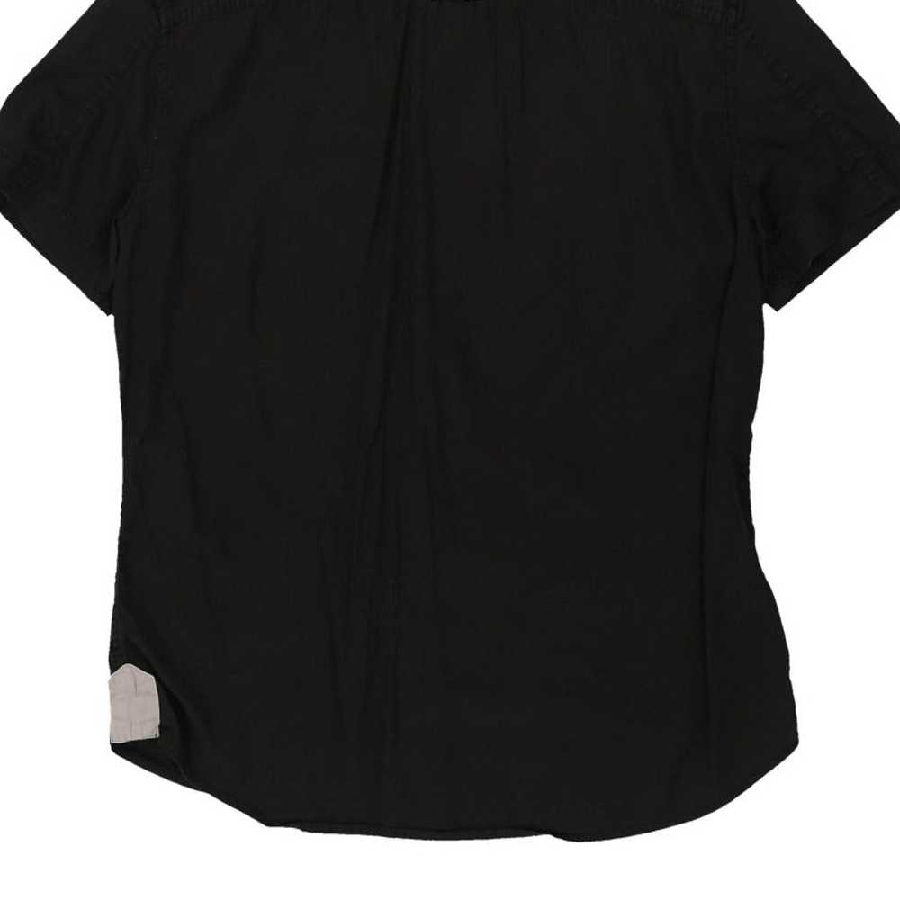 Armani Exchange Short Sleeve Shirt - Medium Black… - image 9