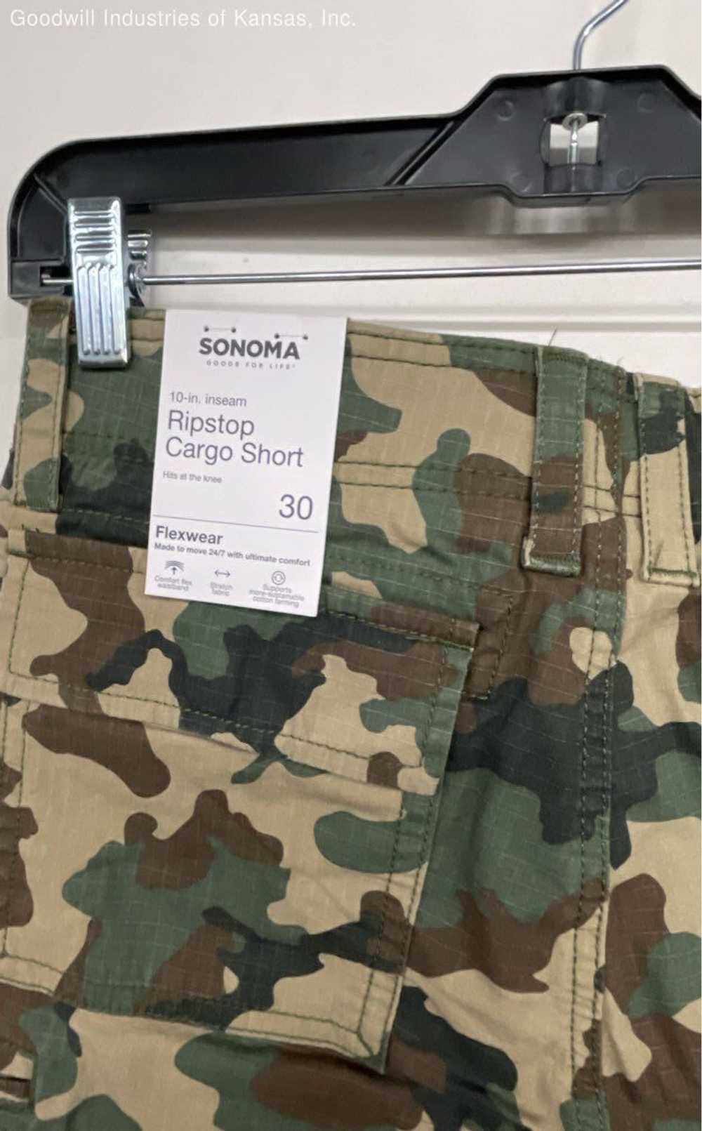 Sonoma Green/Brown Flexwear Ripstop Cargo Camo Sh… - image 7