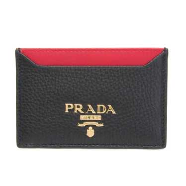 Prada Vitello Black Leather Wallet (Pre-Owned) - image 1