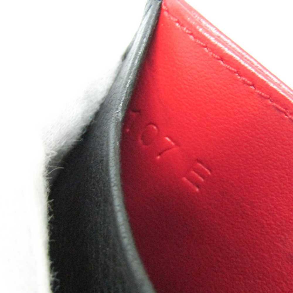 Prada Vitello Black Leather Wallet (Pre-Owned) - image 4