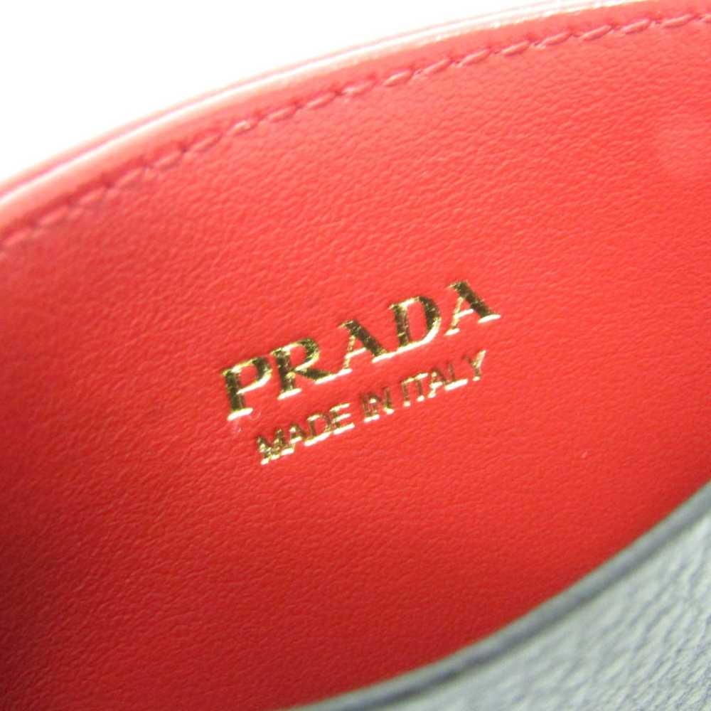 Prada Vitello Black Leather Wallet (Pre-Owned) - image 5