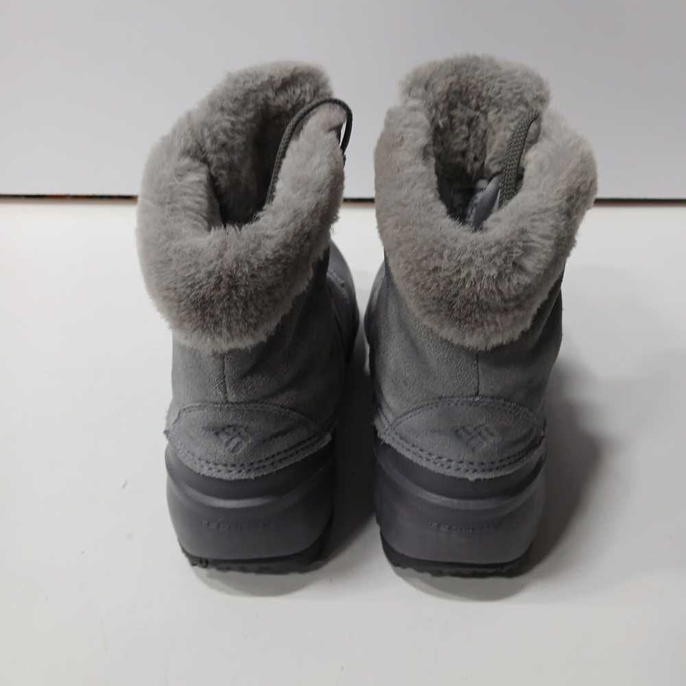 Columbia Women's Gray Suede Insulated Snow Boots … - image 2