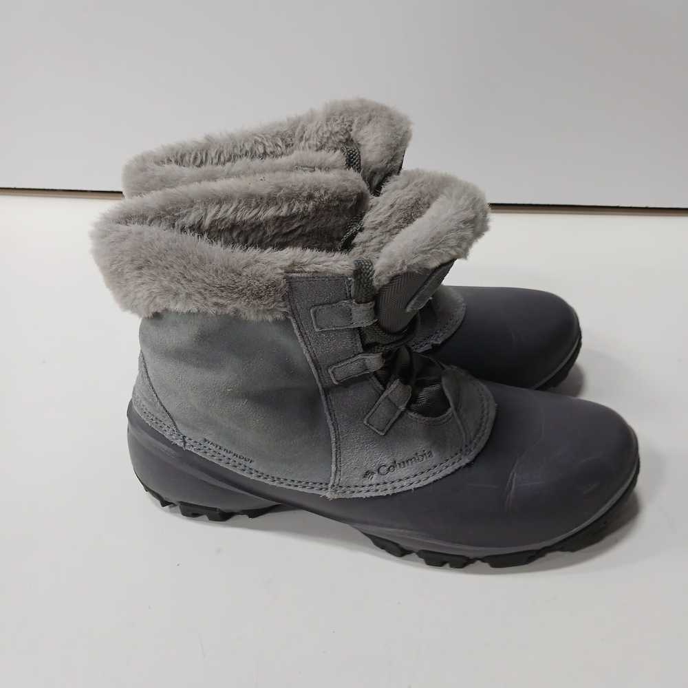 Columbia Women's Gray Suede Insulated Snow Boots … - image 4