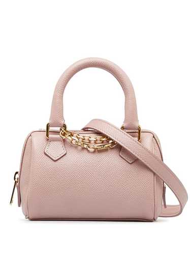 Céline Pre-Owned mini Boston leather bag - Pink