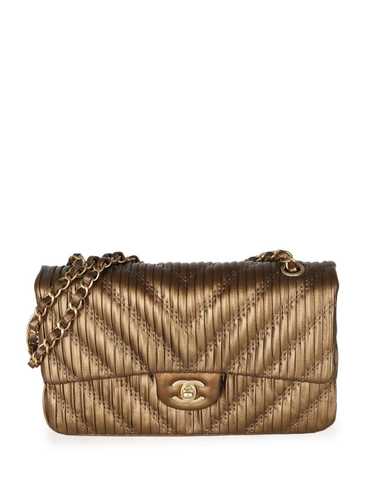 CHANEL Pre-Owned 2018 medium Double Flap shoulder 