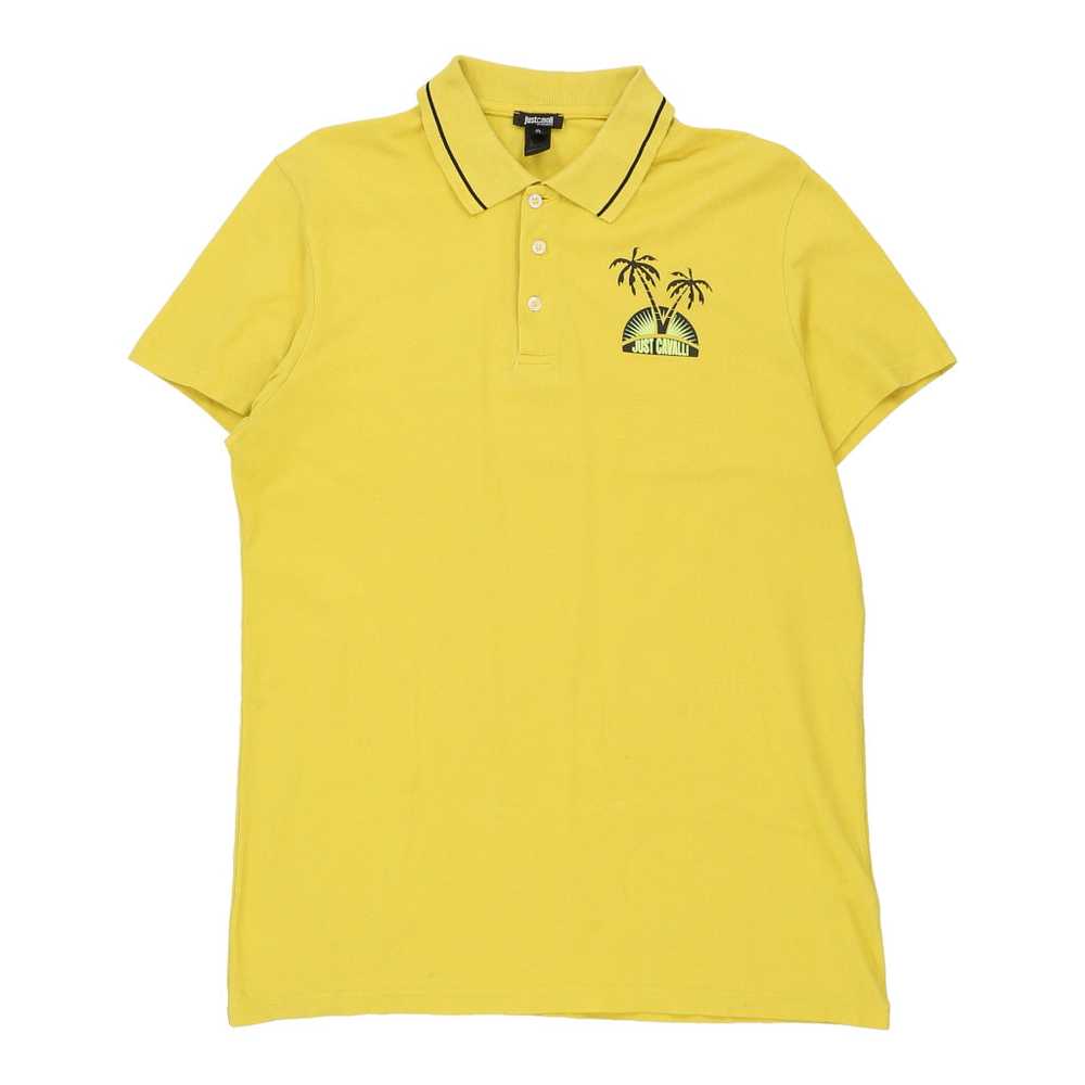 Just Cavalli Polo Shirt - XL Yellow Cotton - image 1