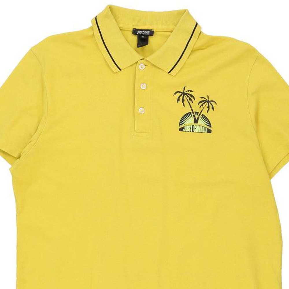 Just Cavalli Polo Shirt - XL Yellow Cotton - image 8