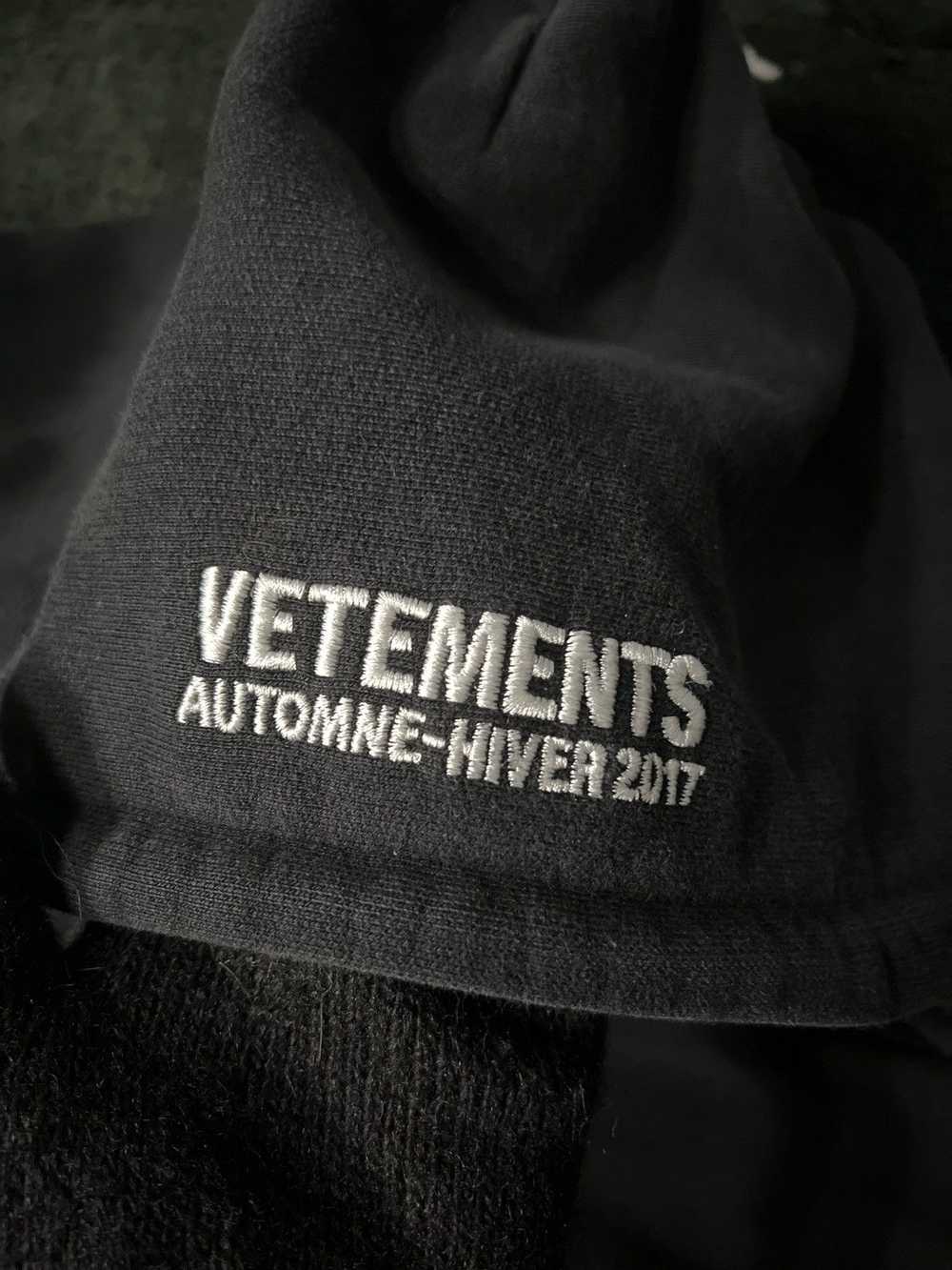 Vetements AW16 - Total Fucking Darkness (TFD) Zip… - image 3