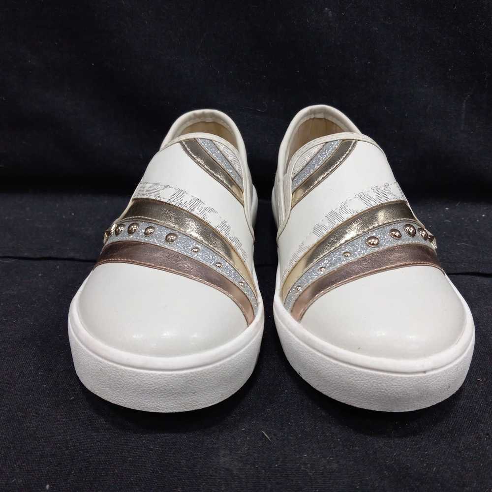 Michael Kors Size 10 Kids Slip On Bling Shoes - image 1