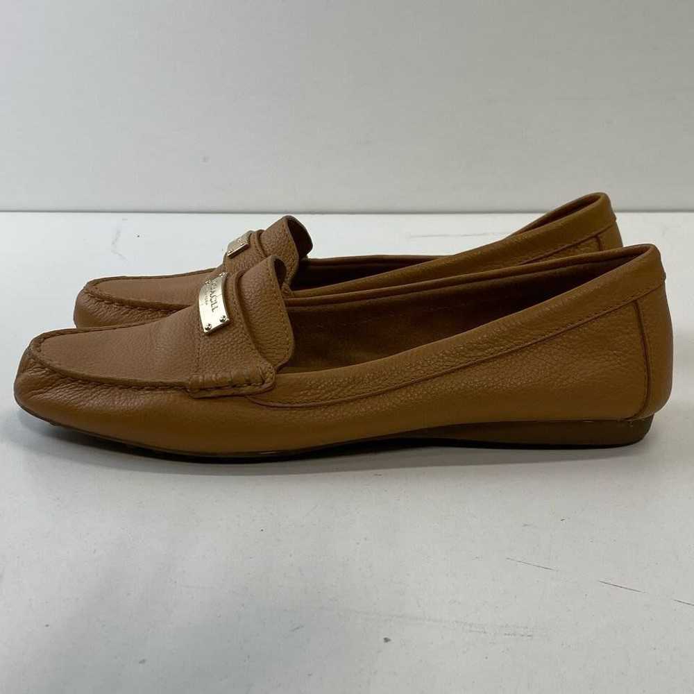 Coach Light Brown Leather Loafers Size 10B - image 2