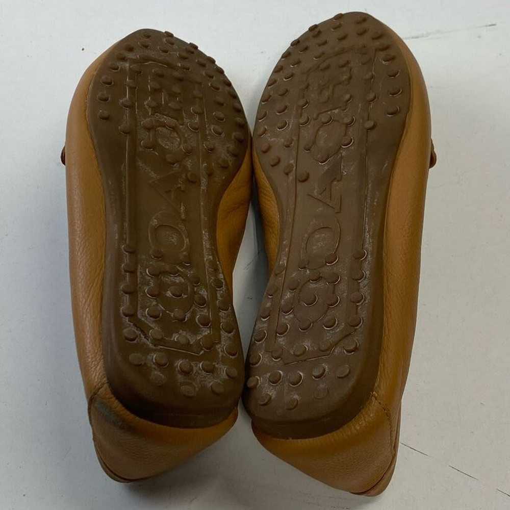 Coach Light Brown Leather Loafers Size 10B - image 6