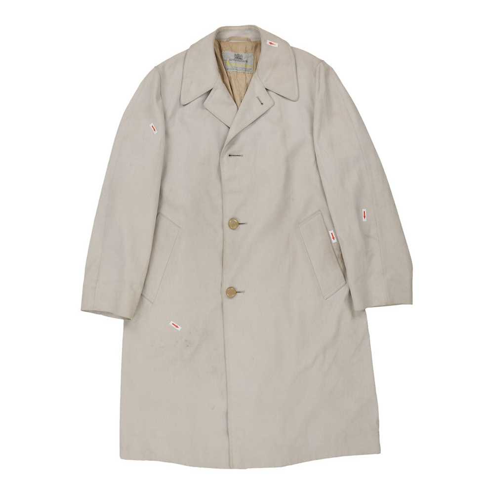 Aquascutum Trench Coat - Large Beige Polyester Bl… - image 1