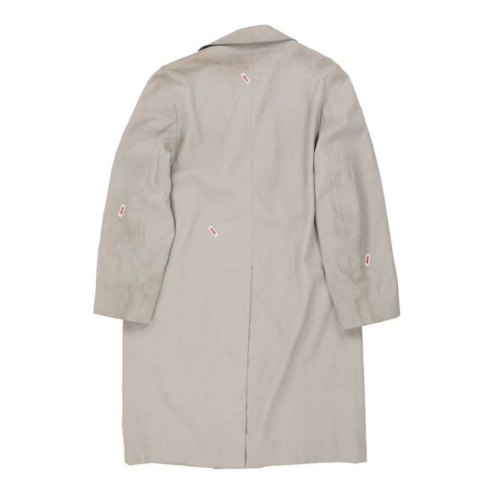 Aquascutum Trench Coat - Large Beige Polyester Bl… - image 2