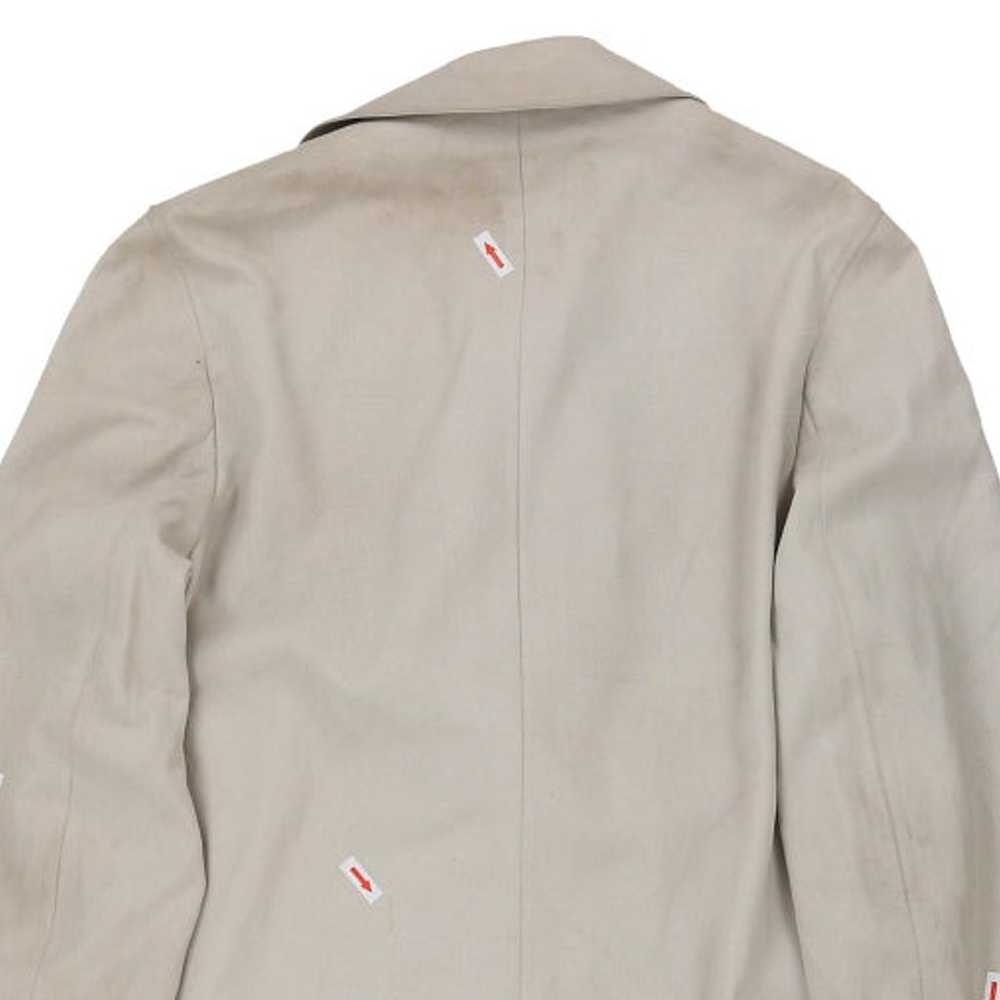 Aquascutum Trench Coat - Large Beige Polyester Bl… - image 7