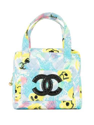 CHANEL Pre-Owned 1997 flower CC tote - Multicolour