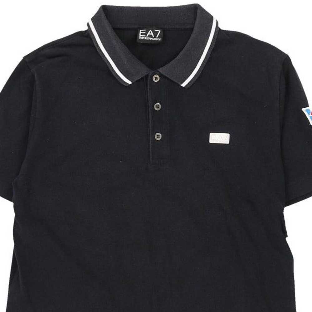 Emporio Armani Polo Shirt - Large Navy Cotton - image 5