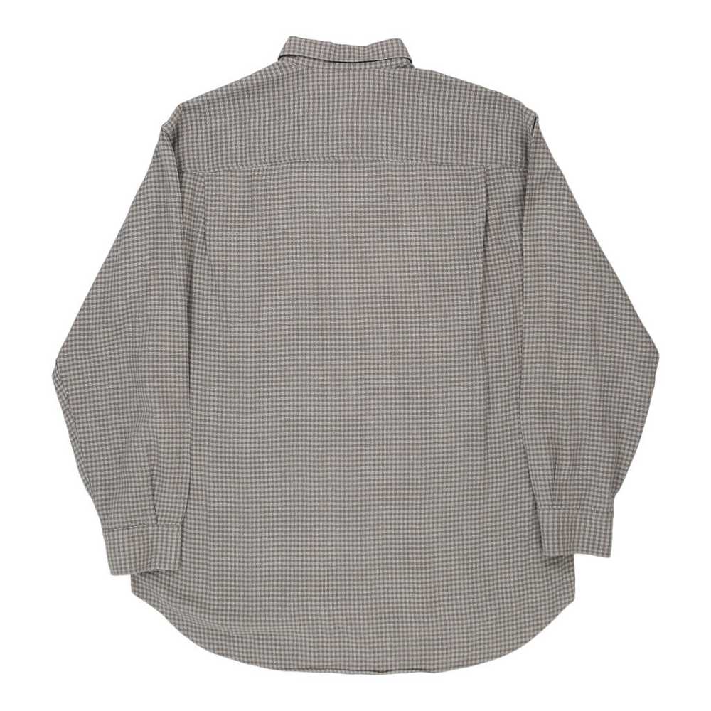 Salvatore Ferragamo Checked Shirt - 2XS Grey Cott… - image 2