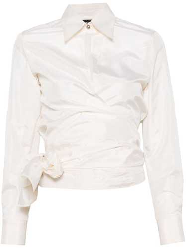 Giorgio Armani Pre-Owned 1990s silk blouse - White - image 1