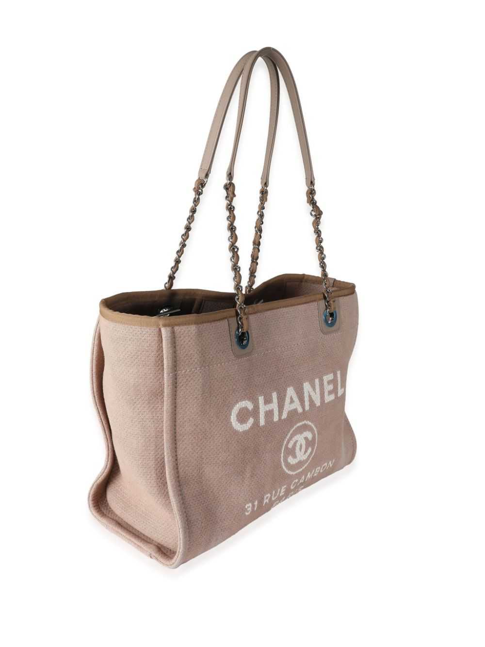 CHANEL Pre-Owned 2016-2017 small Deauville tote b… - image 3