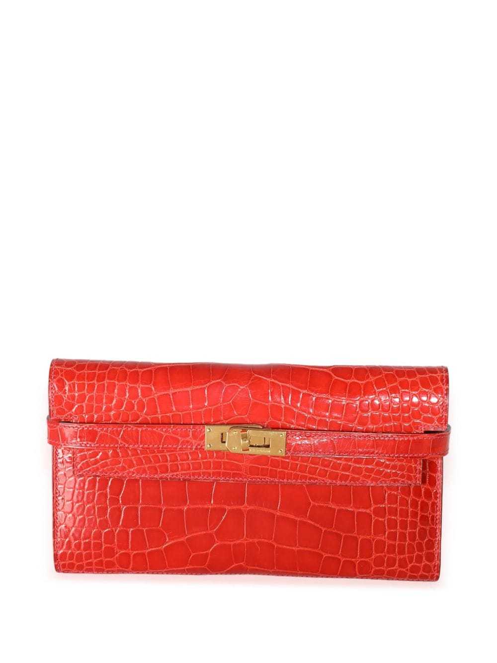 Hermès Pre-Owned Kelly clutch bag - Red - image 1