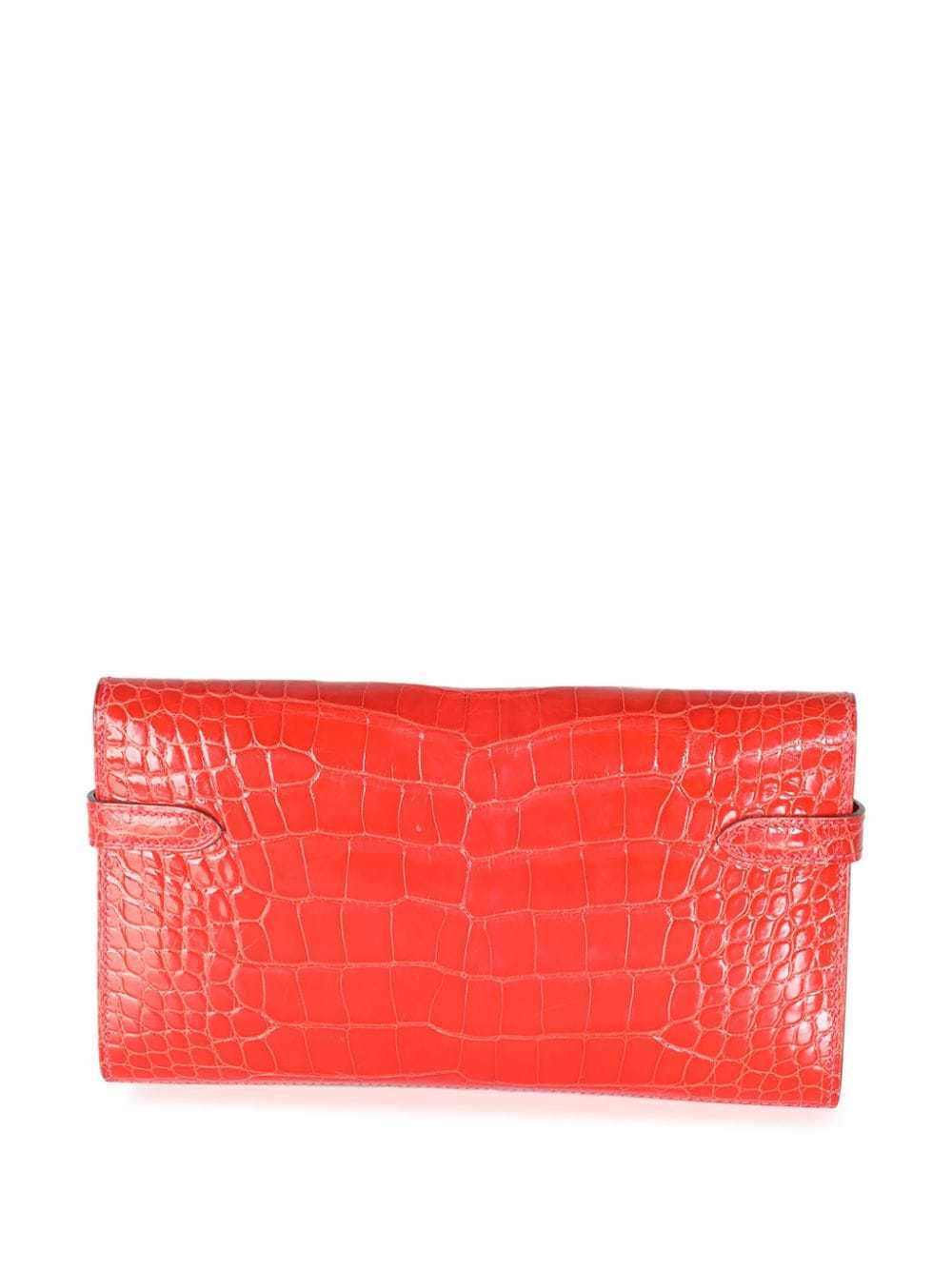 Hermès Pre-Owned Kelly clutch bag - Red - image 2