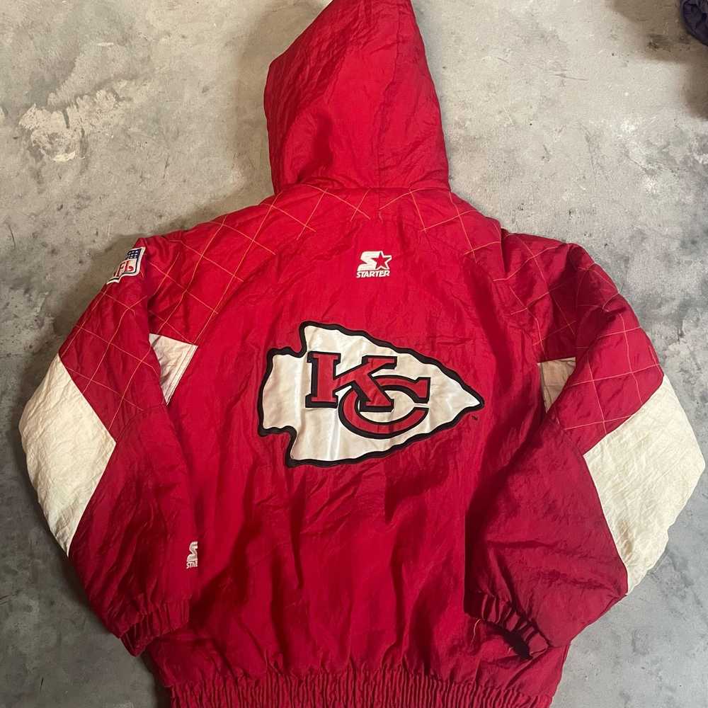 Starter Vintage Kansas City Chiefs STarter Puffer… - image 7