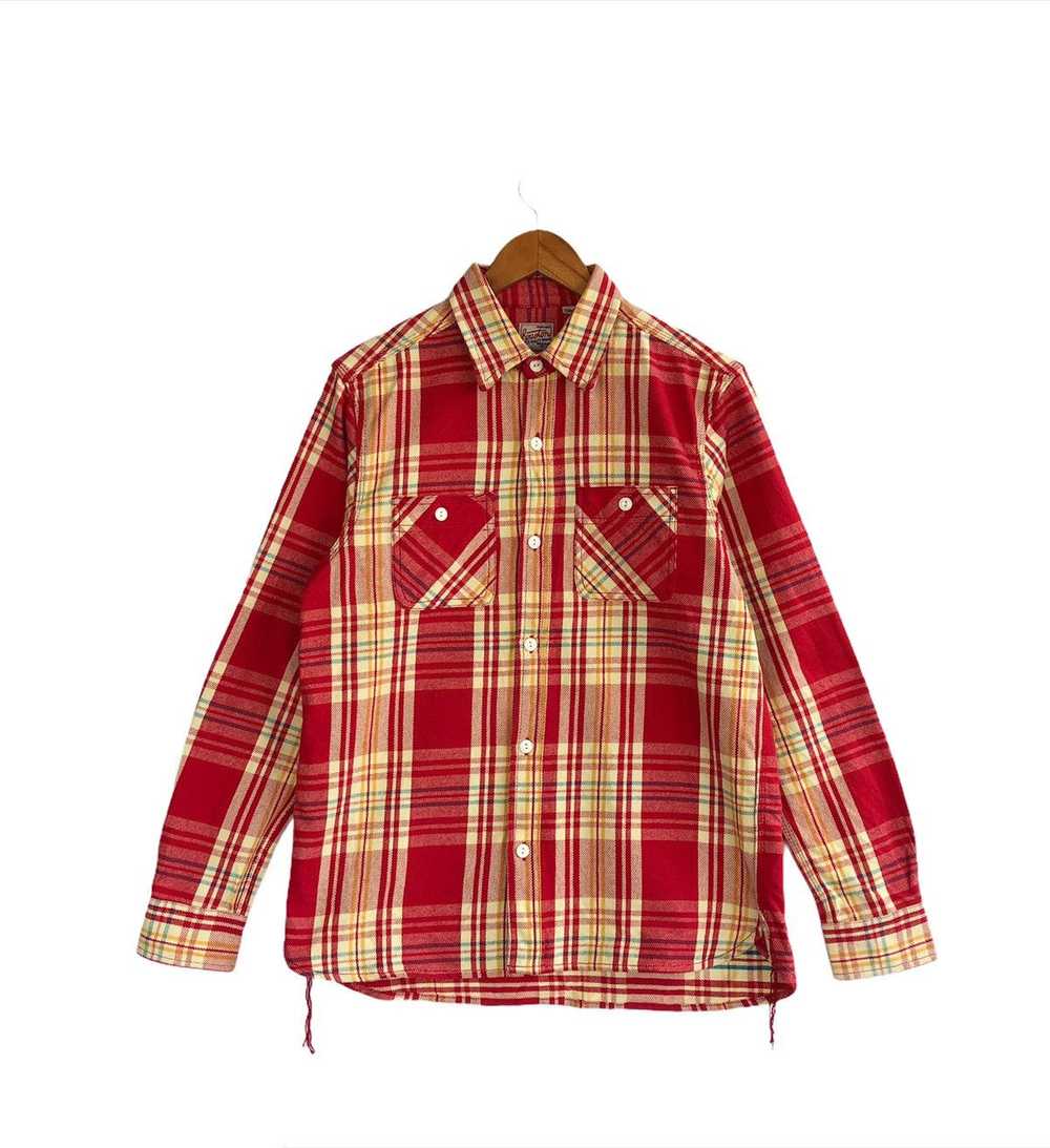 Flannel × Japanese Brand × Union Made Japanese Br… - image 1