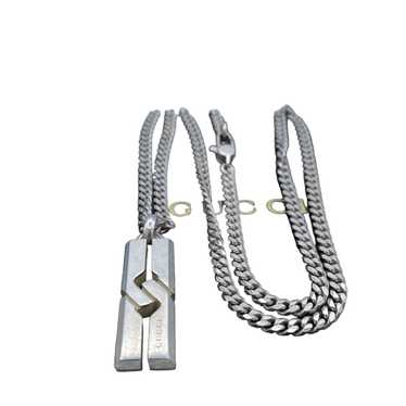 Gucci Gucci Sterling Sliver Pendant Necklace - image 1