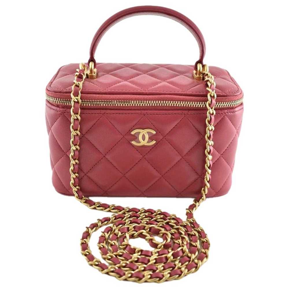 Chanel Vanity leather crossbody bag - image 1