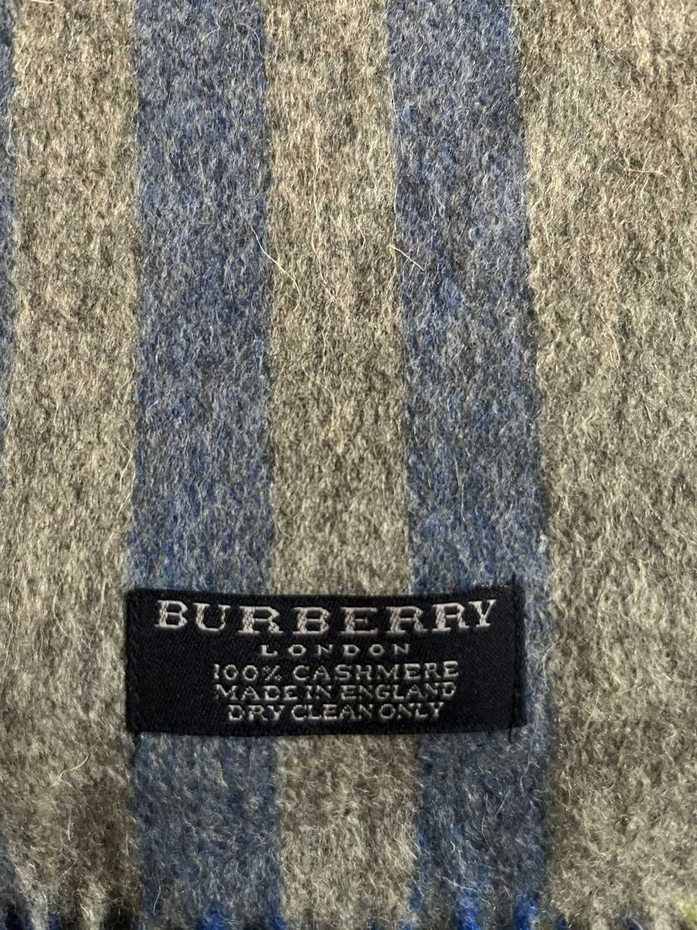 Burberry × Vintage Burberry Nova Check Scarf Grey - image 2