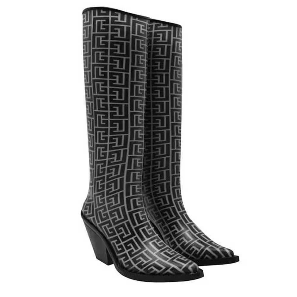Balmain o1g2r1mq0924 Boots in Ivoire & Noir - image 3