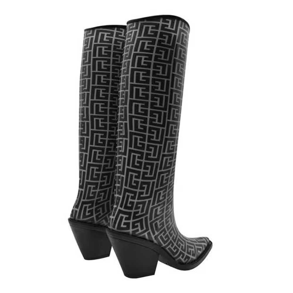 Balmain o1g2r1mq0924 Boots in Ivoire & Noir - image 4