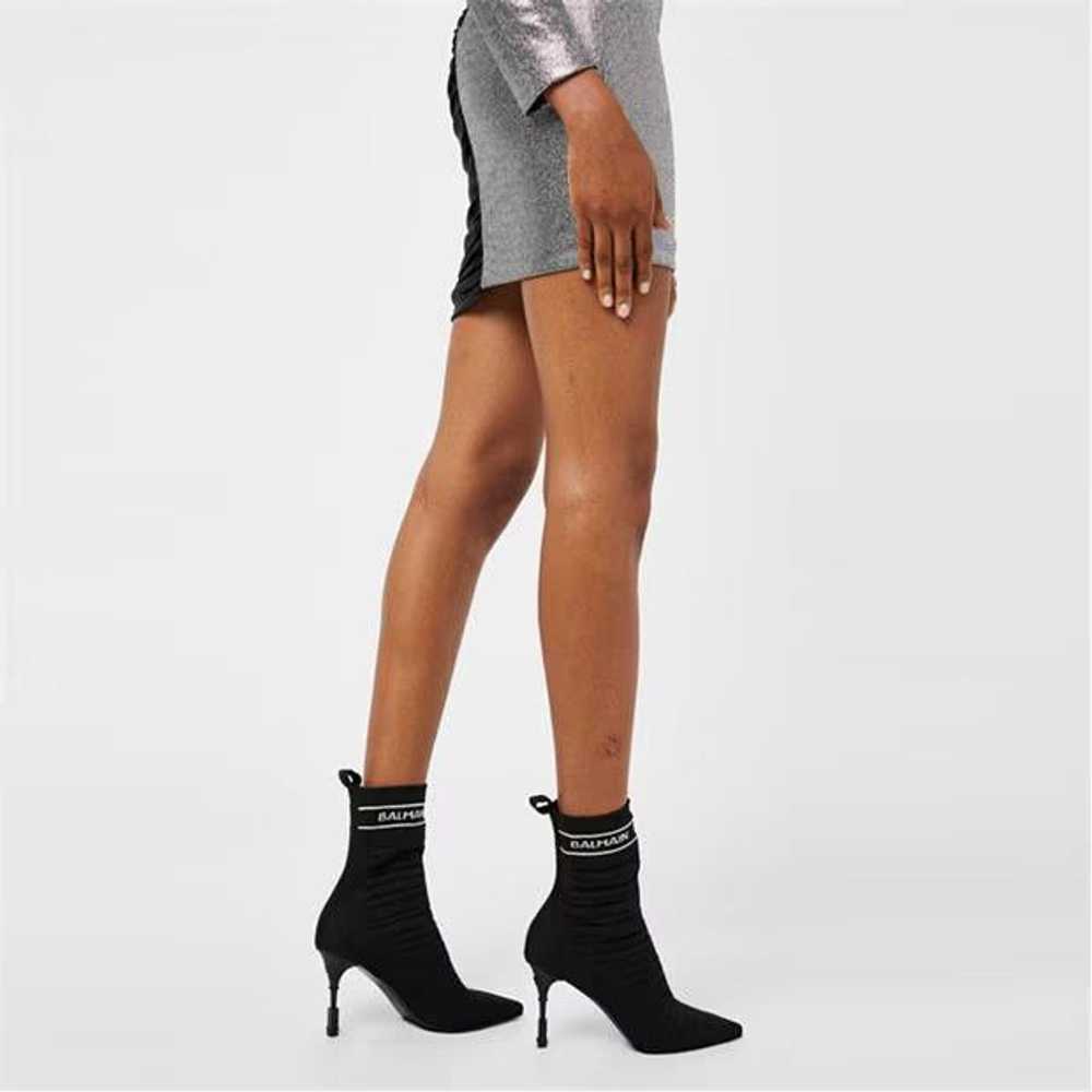 Balmain o1g2r1mq0924 Boots in Noir & White - image 5