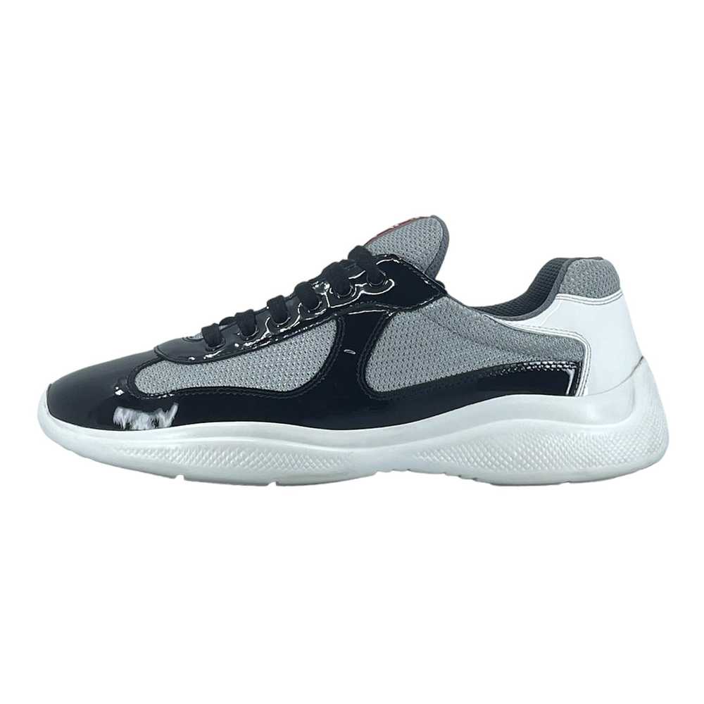 Prada America's Cup Sneaker Low Black Silver - image 2