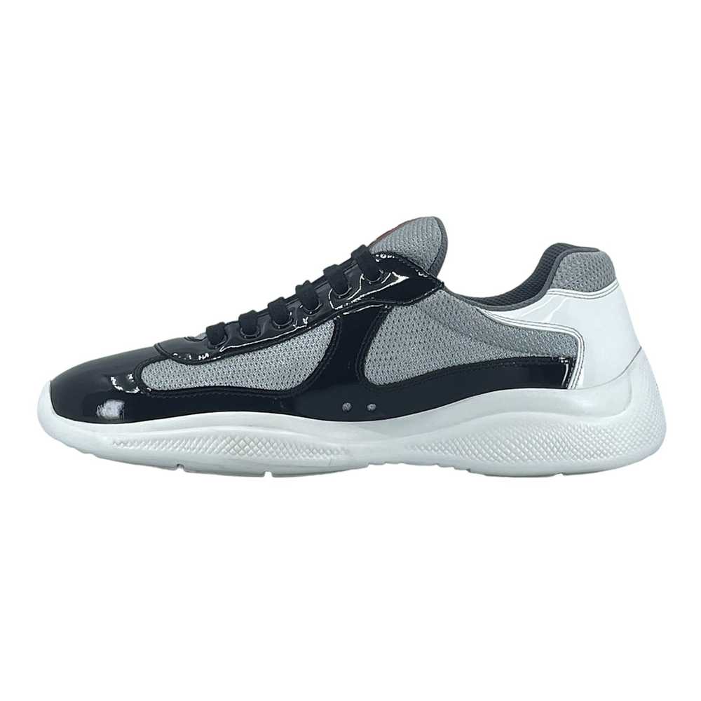 Prada America's Cup Sneaker Low Black Silver - image 3