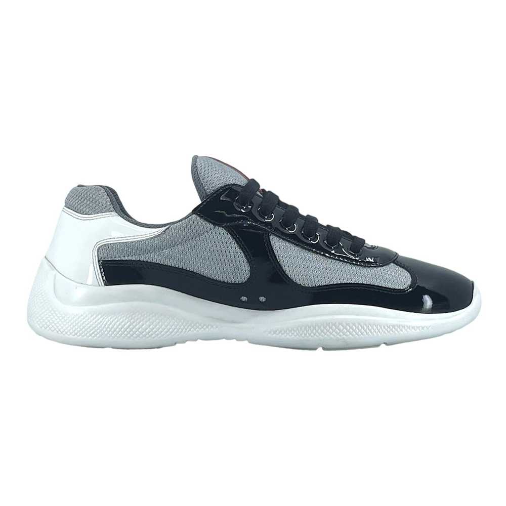 Prada America's Cup Sneaker Low Black Silver - image 4