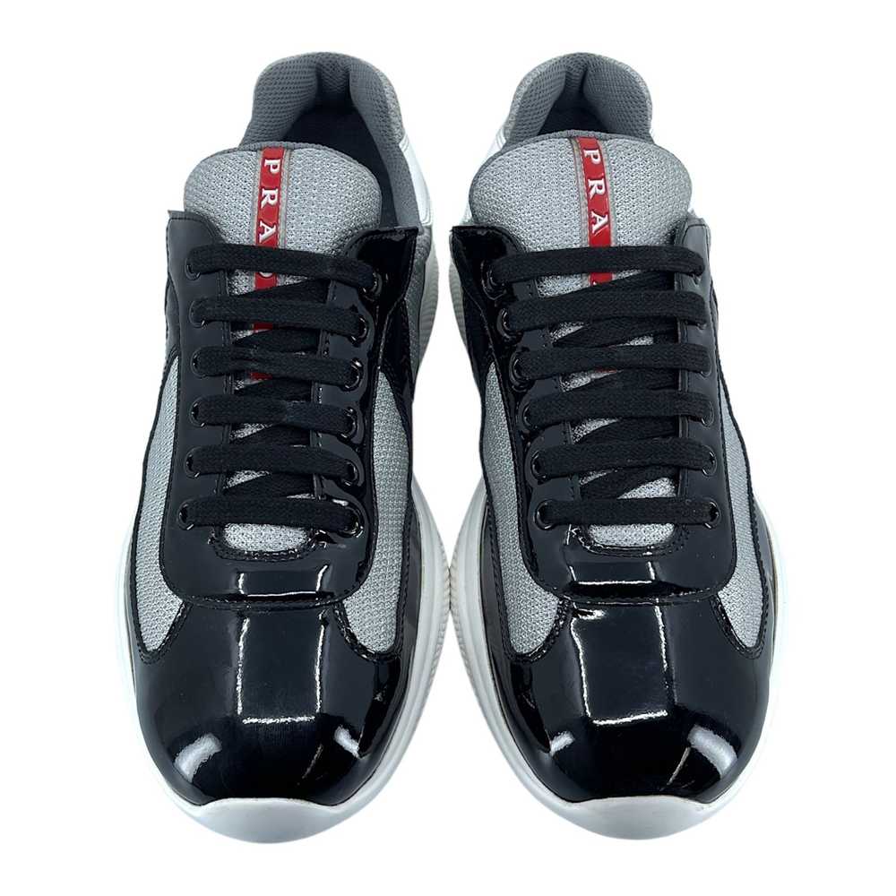 Prada America's Cup Sneaker Low Black Silver - image 5