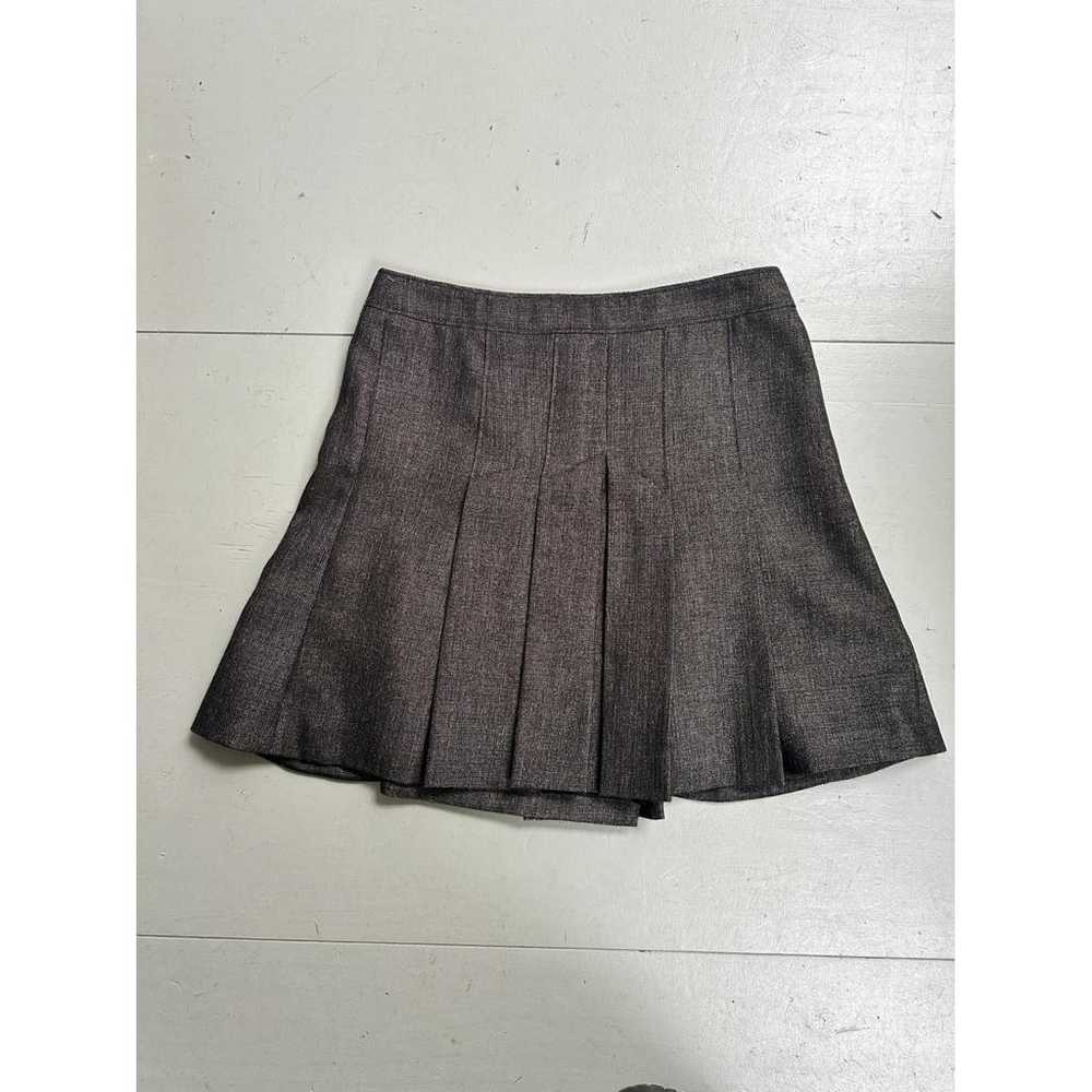 Balenciaga Wool mini skirt - image 2