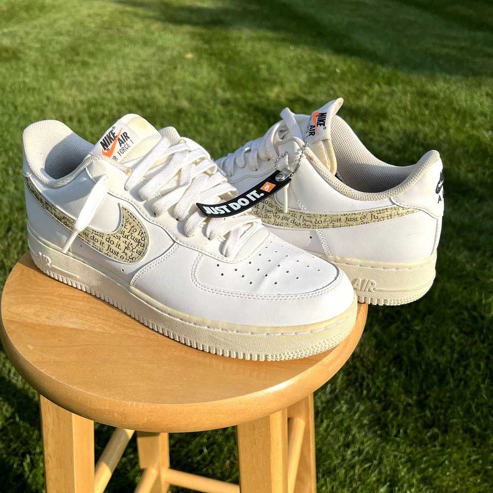 Nike Nike Air Force 1 07LV8 Just Do It - Size 11 … - image 1