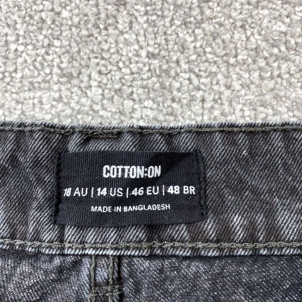 Cotton On Black Charcoal Wash Straight Denim Cott… - image 7