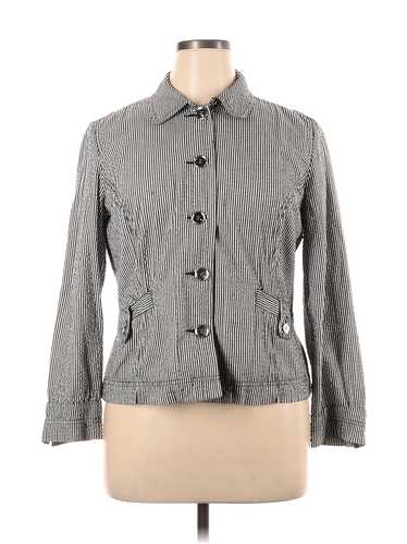 Charter Club Women Gray Jacket L