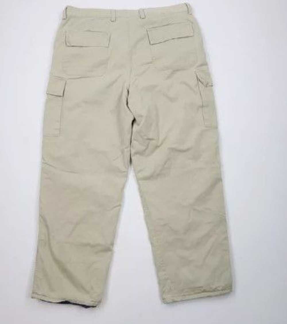 Gap × Vintage Vintage 90s Gap Lined Wide Leg Carg… - image 7