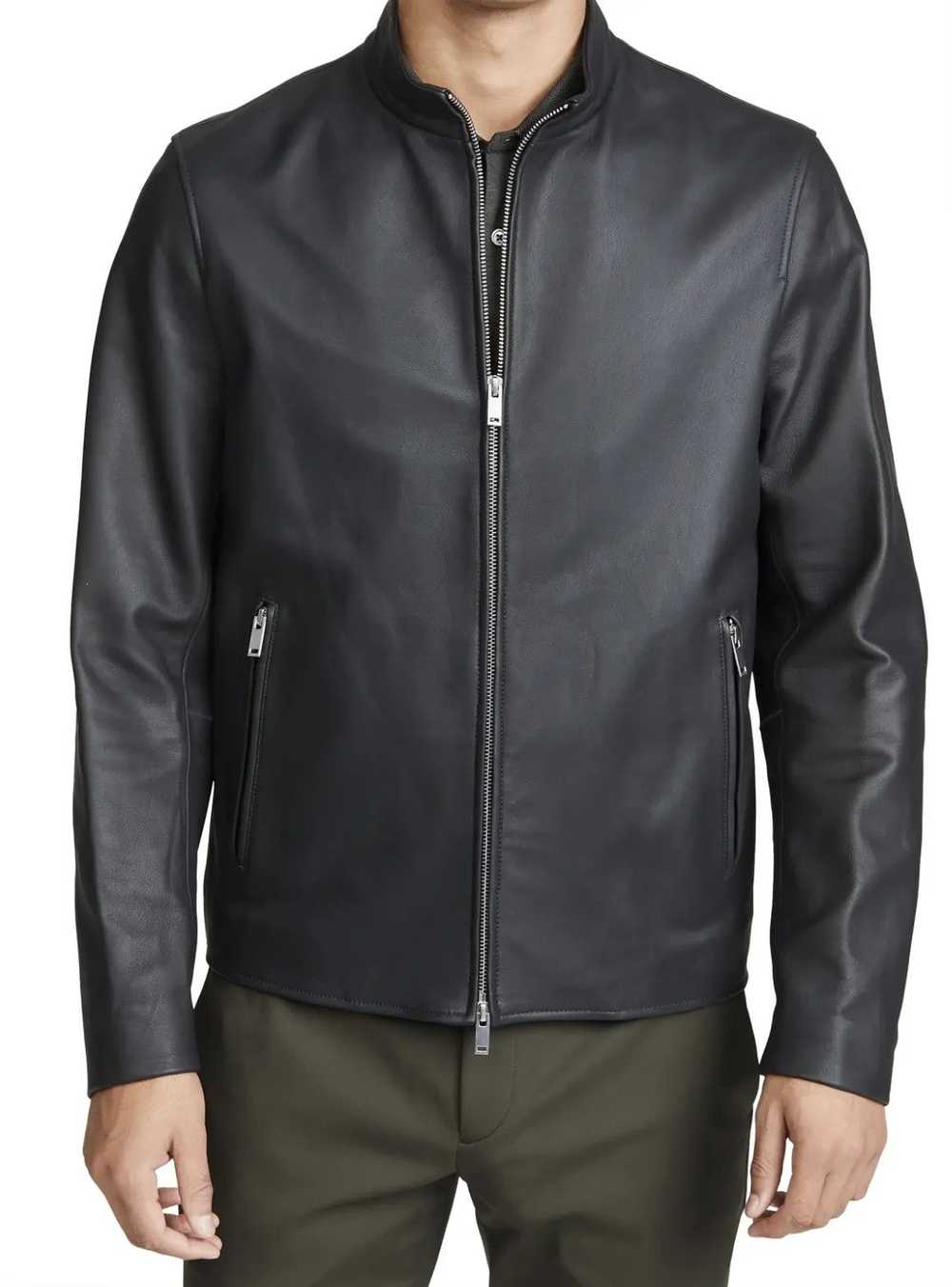 Theory Theory Men's Morvek Leather Jacket XS - image 8