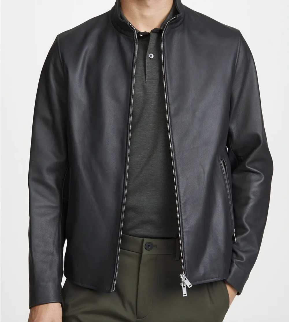 Theory Theory Men's Morvek Leather Jacket XS - image 9