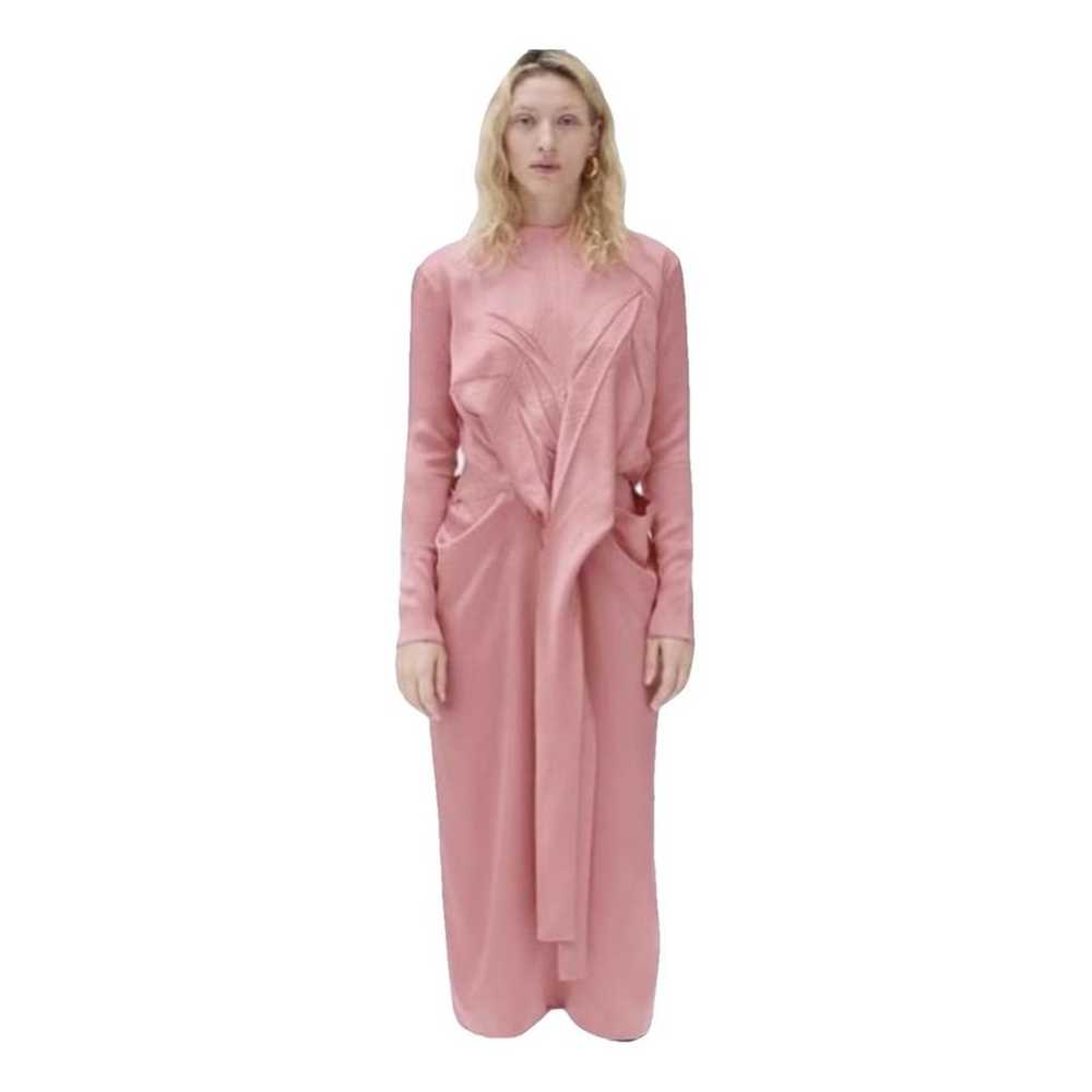 Celine Silk mid-length dress - image 2