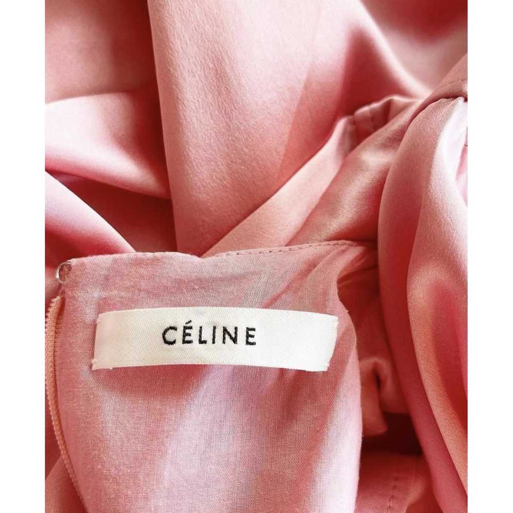 Celine Silk mid-length dress - image 3