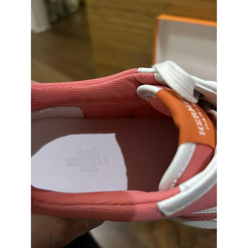 Hermès Cloth trainers - image 4