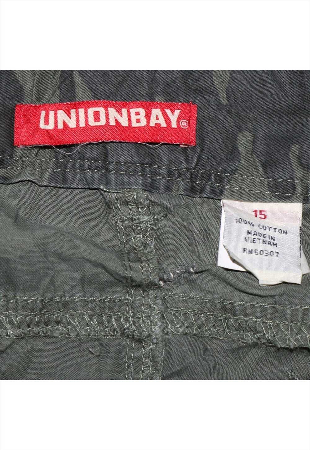 Unionbay 90's Camo Shorts Shorts 30 Khaki Green - image 4